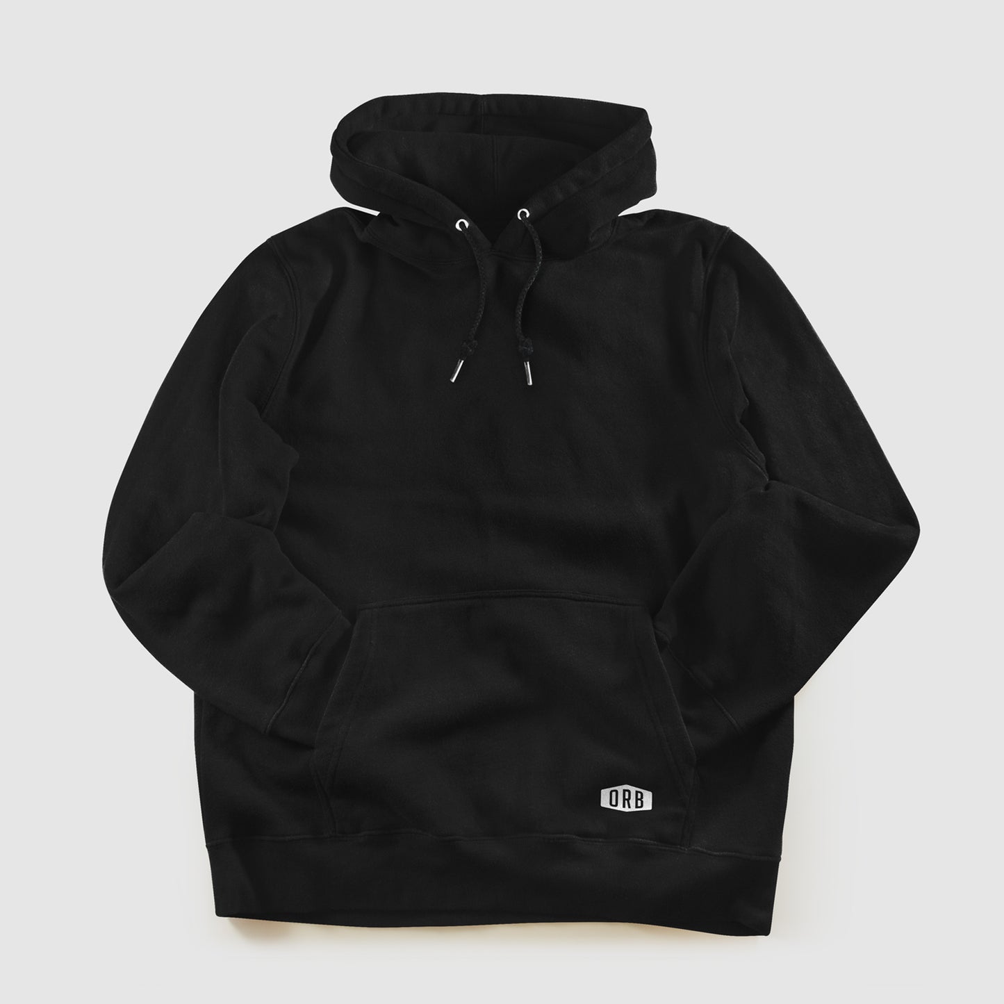 Printed Black Hoodie