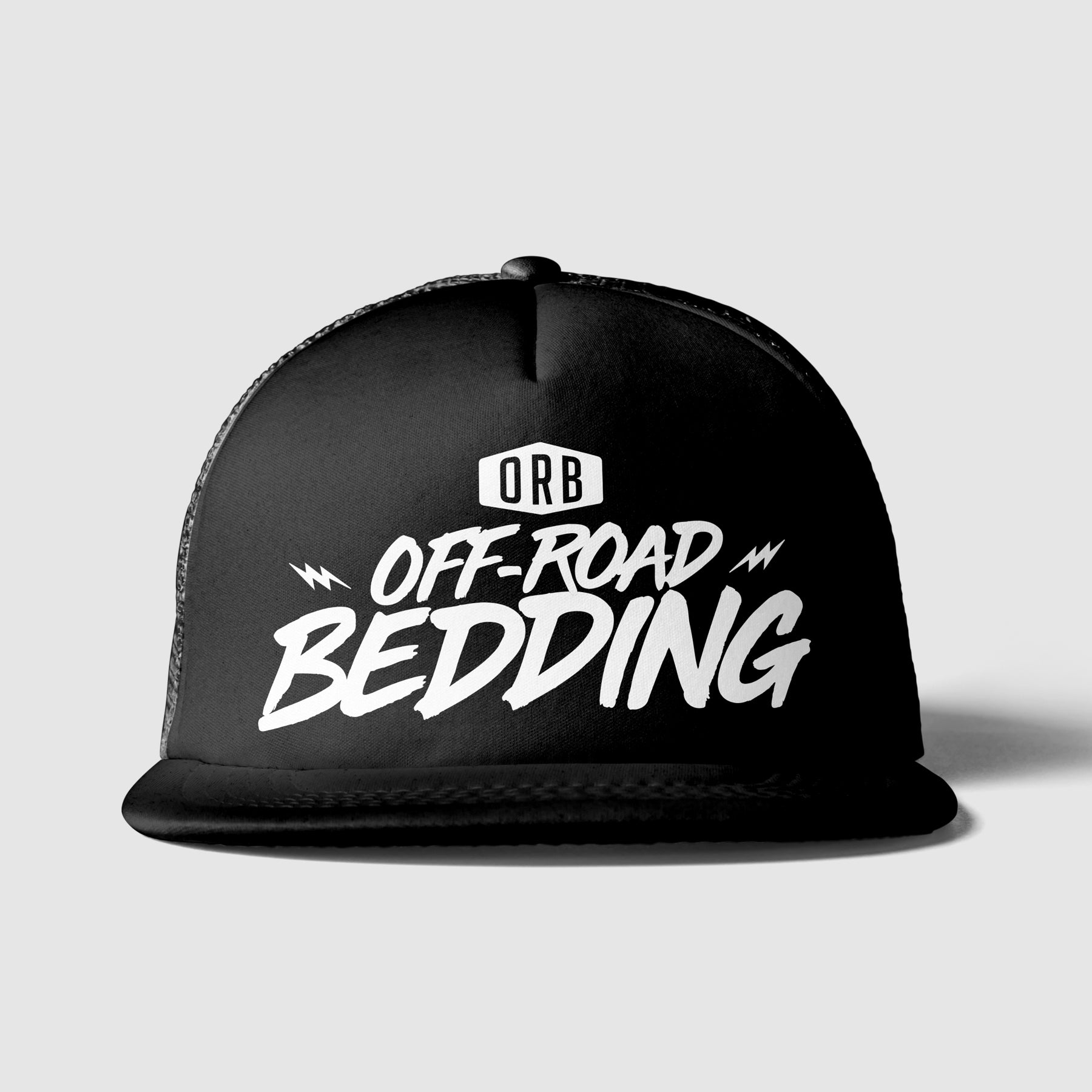 Off-Road Bedding Trucker Hat - Black Trucker Hat